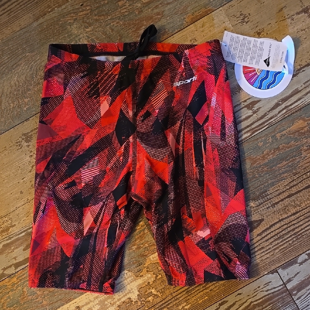 Sporti Catalyst Red Swim Jammers